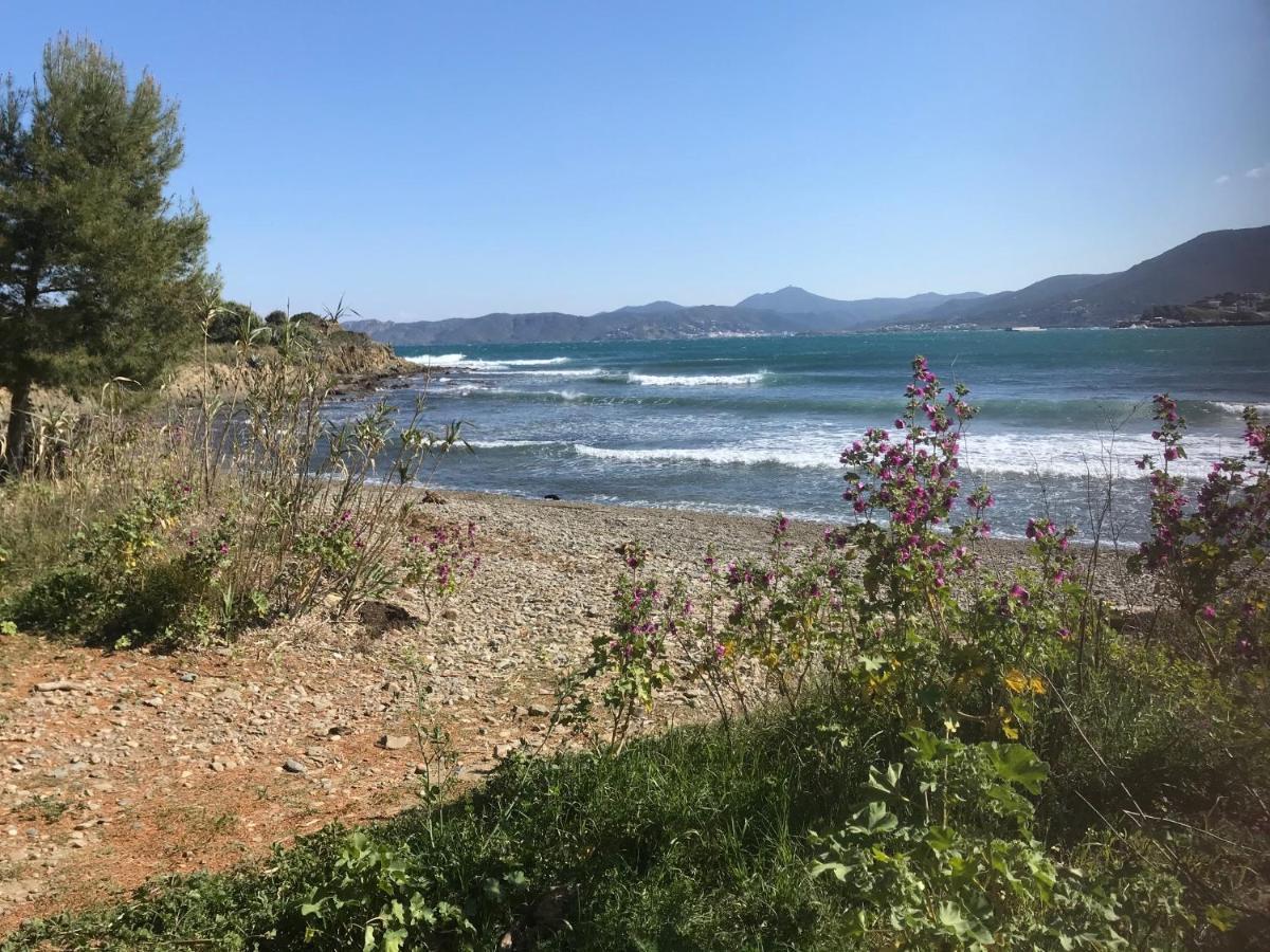 A Chic Four-Person Apartment By The Beach At Cap Ras Llanca Luaran gambar